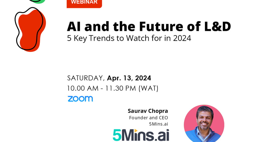 AI and the Future of L&D – 5 Key Trends to Watch for in 2024