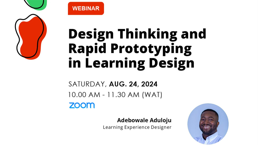 Design Thinking and Rapid Prototyping in Learning Design